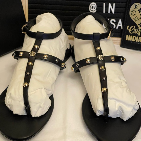 Versace lambskin sandals - Picture 3 of 16